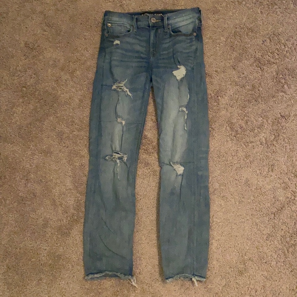 Express ripped jeans